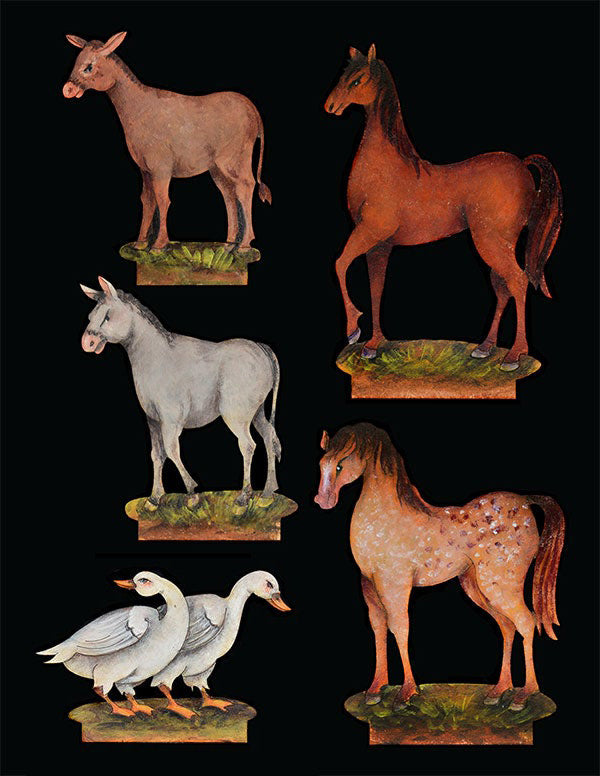 Ark - Domestic Animals with Stands - JN100 – Jo Sonja's