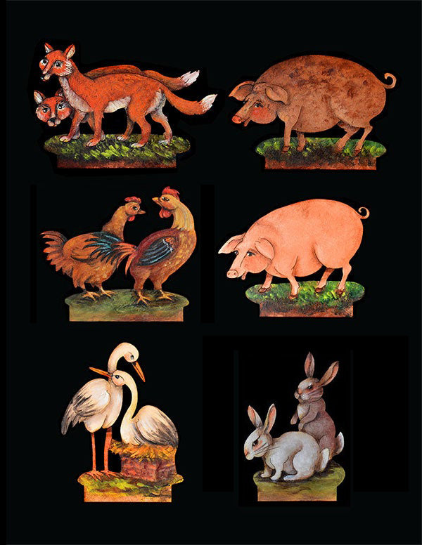 Ark - Domestic Animals with Stands - JN100