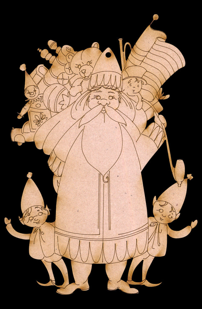 Claus Comet Ornament - JS008