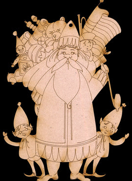 Claus Comet Ornament - JS008