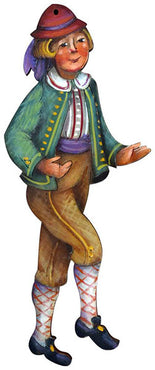 Folk Dancer Ornaments - JN008