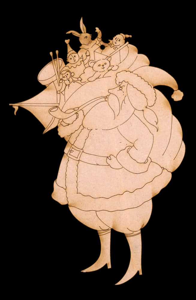 Jolly Old Elf Ornament - JS007