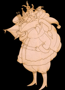 Jolly Old Elf Ornament - JS007