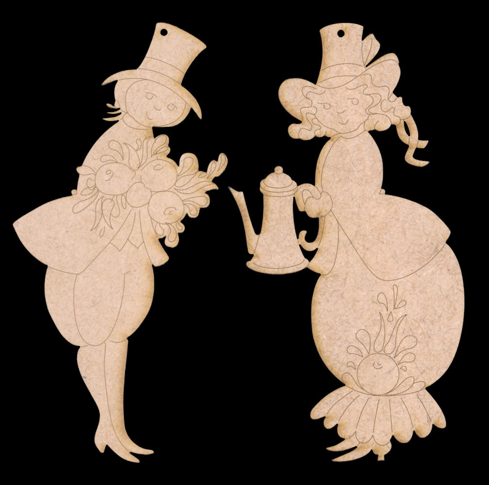 Merry Makers #2 - Ornament + Greeting Card - JG002