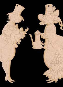 Merry Makers #2 - Ornament + Greeting Card - JG002