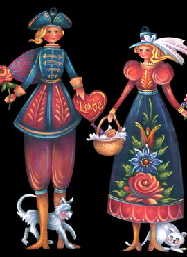 Merry Makers #4 - Ornament + Greeting Card - JG004