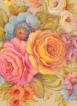 Country Garden Platter - JP3174