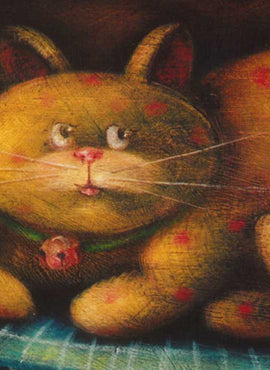 Crazy Quilt:  Abbey the Cat - JP1020