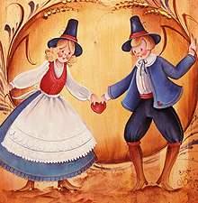 Colonial Dancers - JP1139