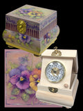 Pansy Thoughts - Clock-in-a-box Bundle