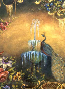 Peacock Fountain - JP3175