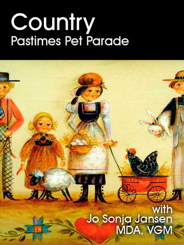 Country Pastimes Pet Parade Online Class