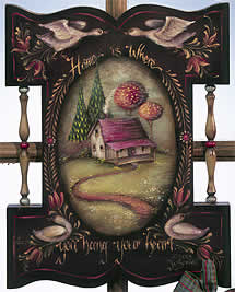 Painted Floral Landscapes - JP164