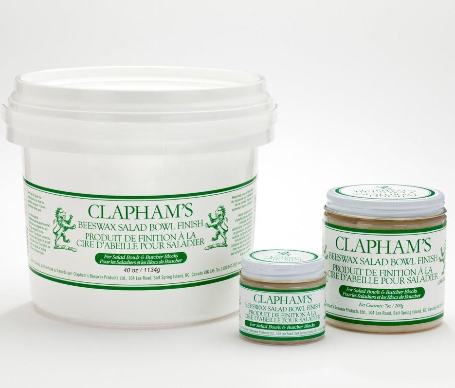 Clapham's Salad Bowl - Food Safe Finish