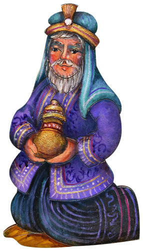 Nativity Ornaments - Collection Two - Three Wise Men & Camel - JN002