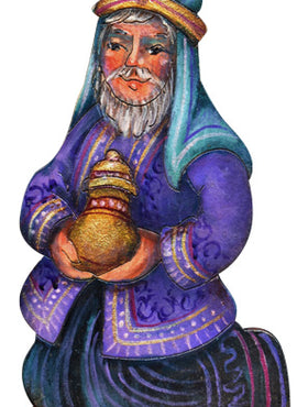 Nativity Ornaments - Collection Two - Three Wise Men & Camel - JN002