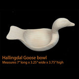 Small Ale Goose Bowl - Unfinished