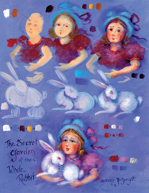 Secret Garden of the White Rabbit - JD117