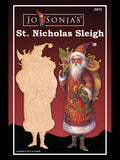 St. Nicholas Sleigh Ornament - JS010