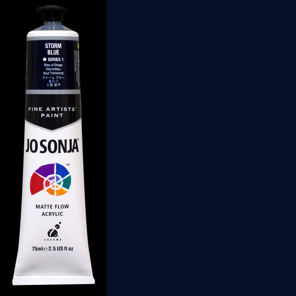 Chroma Acrylics 040 Jo Sonja Storm Blue 2.5oz