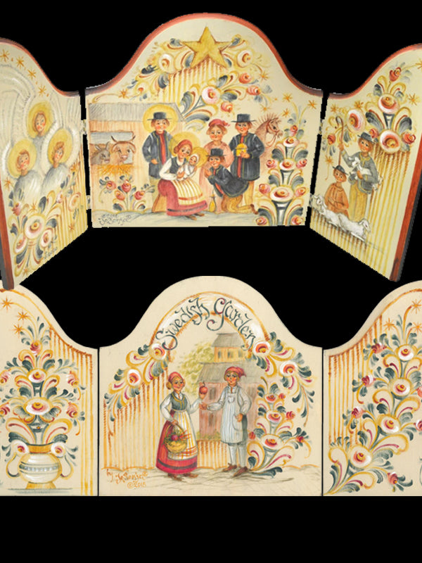 Swedish Garden Triptych - JP3342 Bundle