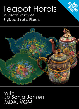 Teapot Florals - JP3376 Class