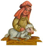 Nativity Ornaments - Collection Three - Shepherds & Cow - JN003
