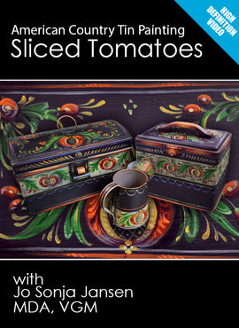 Country Tin - Sliced Tomatoes Online Class