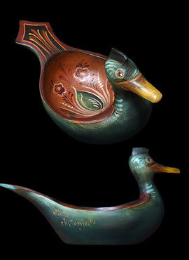 Small Ale Duck Bowl - Unfinished