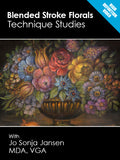 Blended Stroke Florals:  Technique Studies - Online Class - JP3328