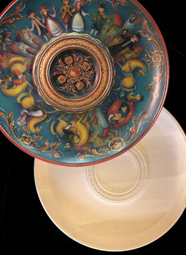 JP3069 - Vest Agder Wedding Procession Bowl