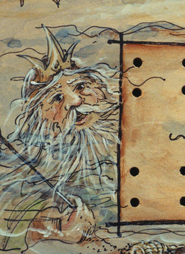 Whale Cribbage Board - JP1053