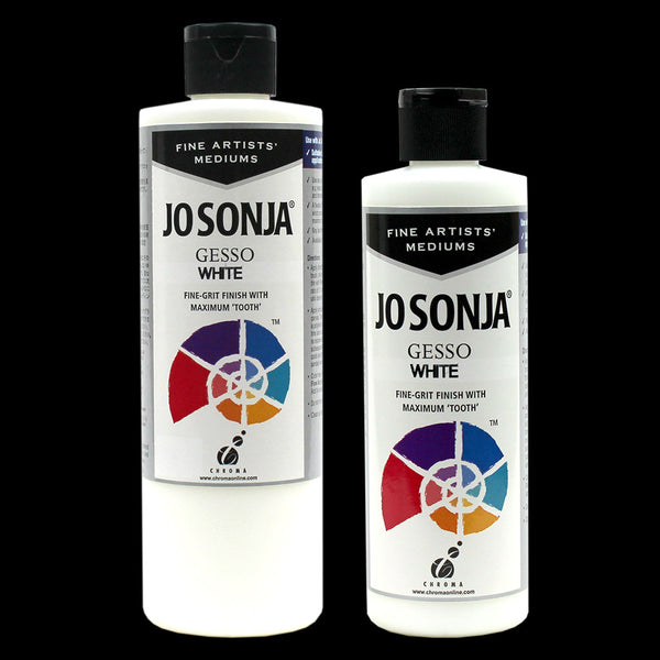 Jerry's Artarama Ultra-White Acrylic Gesso Primer for Fine Art - Perfect  for Acrylic and Oil Painting, High Pigment, Smooth Consistency, Ideal